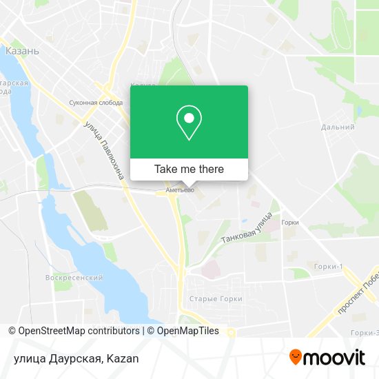 улица Даурская map