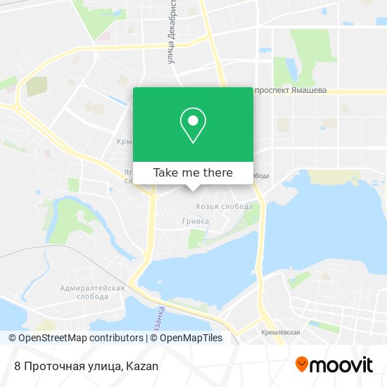 8 Проточная улица map