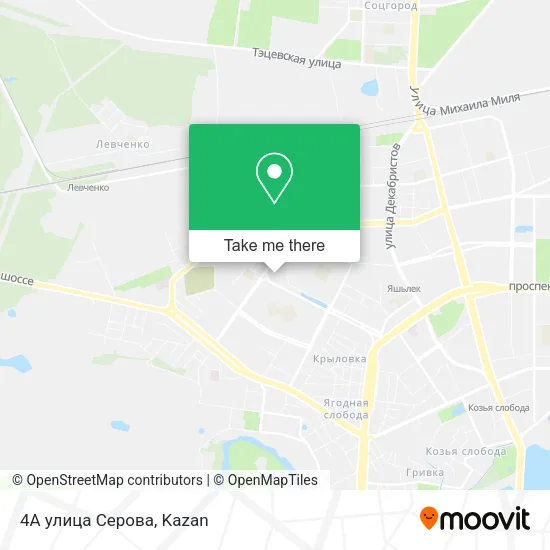 4А улица Серова map