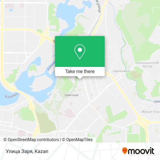 Улица Заря map
