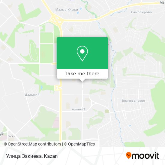 Улица Закиева map