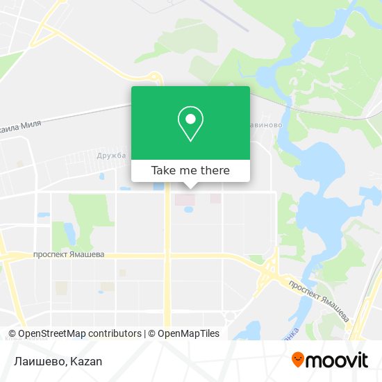 Лаишево map