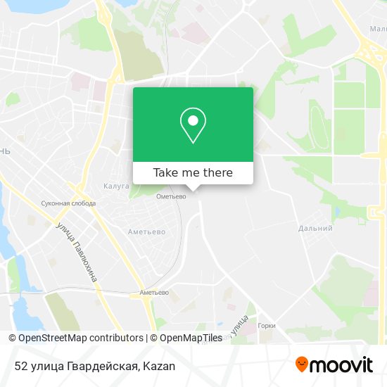 52 улица Гвардейская map