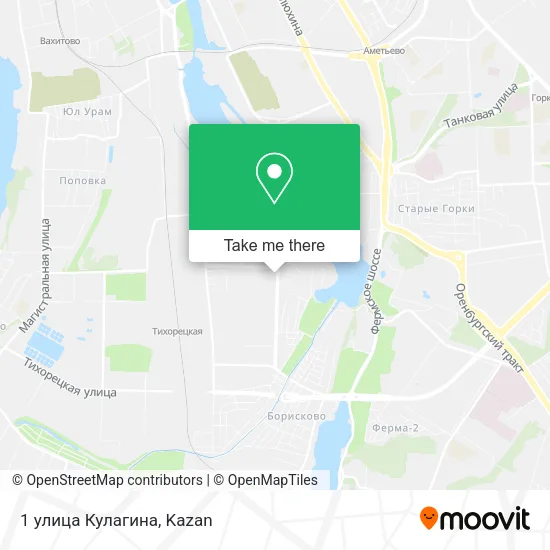 1 улица Кулагина map