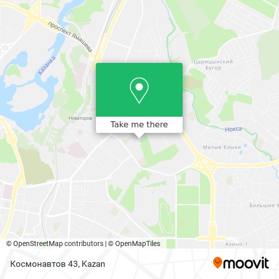 Космонавтов 43 map