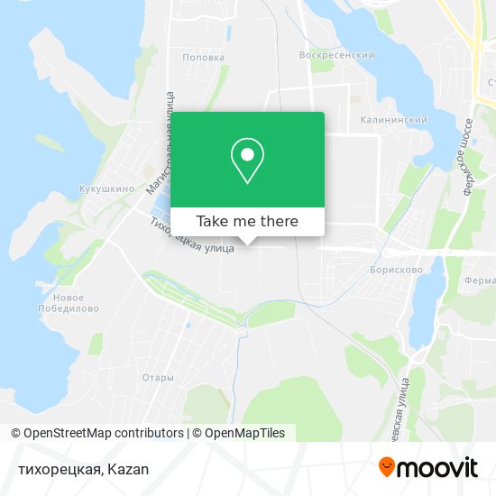 тихорецкая map