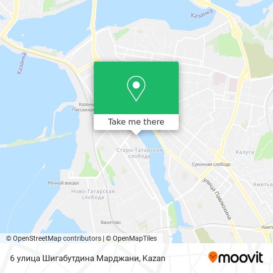 6 улица Шигабутдина Марджани map