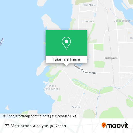77 Магистральная улица map