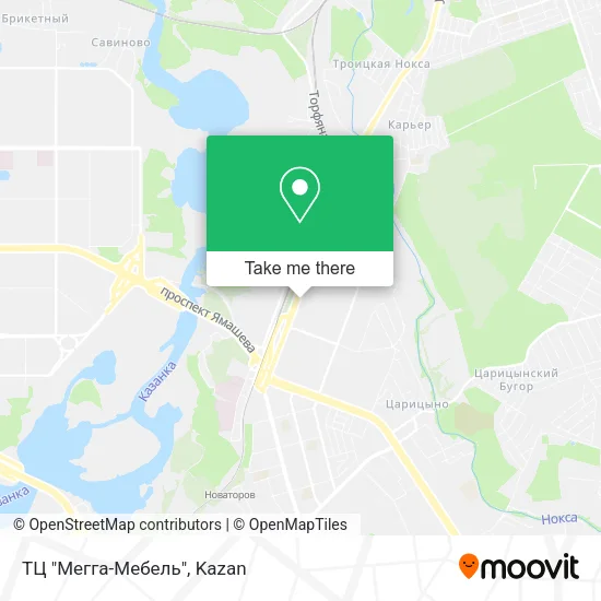 ТЦ "Мегга-Мебель" map