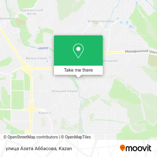 улица Азата Аббасова map