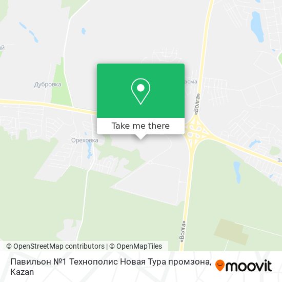 Павильон №1 Технополис Новая Тура промзона map