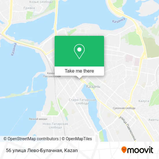 56 улица Лево-Булачная map