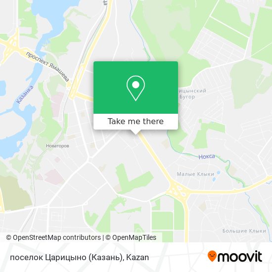 поселок Царицыно (Казань) map
