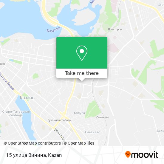 15 улица Зинина map