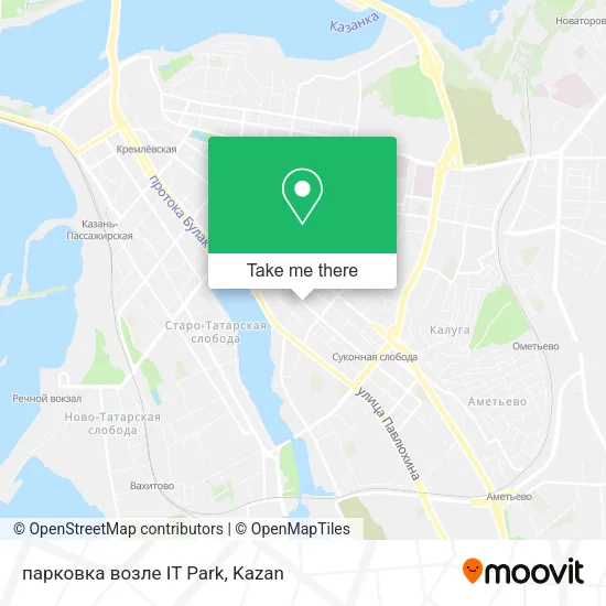 парковка возле IT Park map