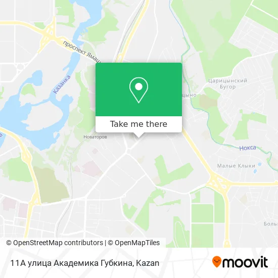 11А улица Академика Губкина map