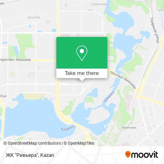 ЖК "Ривьера" map