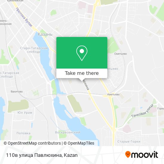 110в улица Павлюхина map