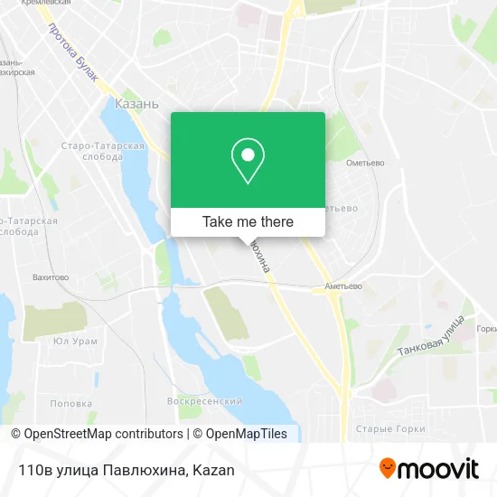 110в улица Павлюхина map