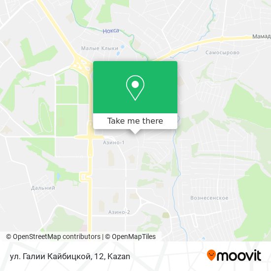 ул. Галии Кайбицкой, 12 map