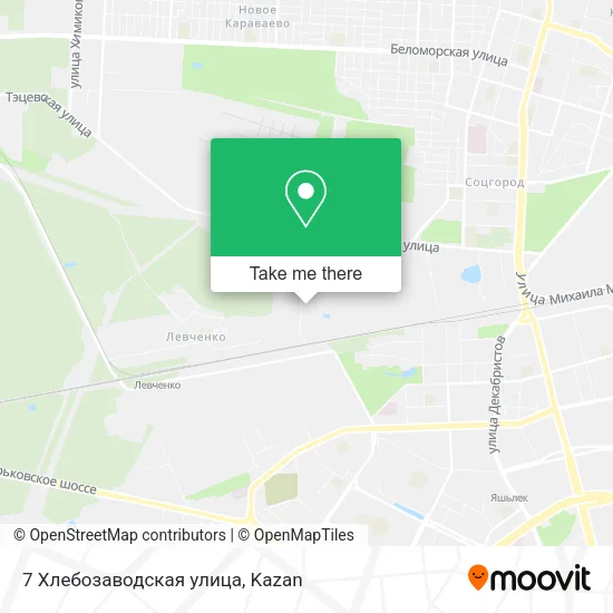 7 Хлебозаводская улица map