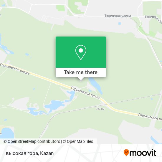 высокая гора map