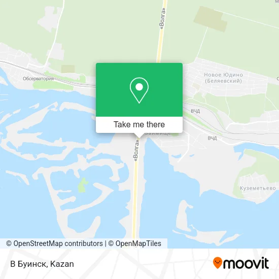 В Буинск map