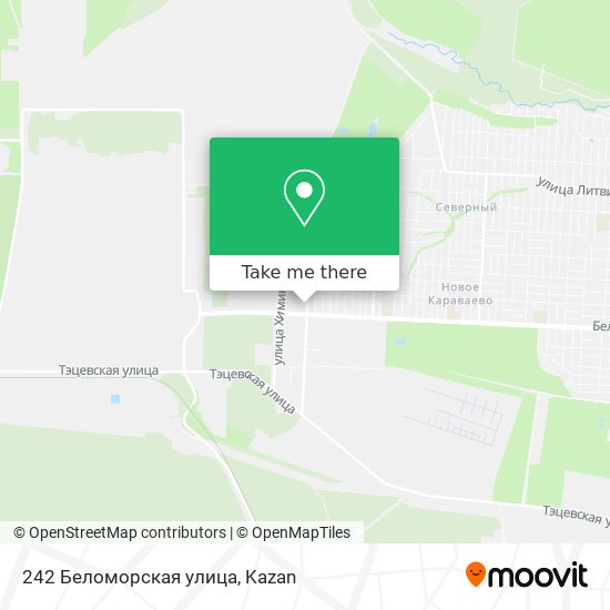 242 Беломорская улица map