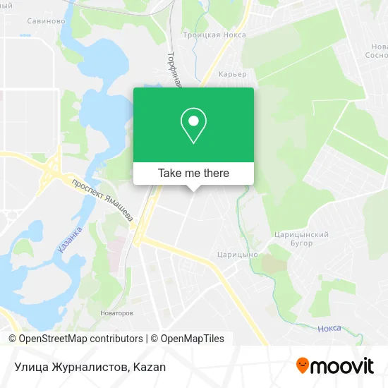 Улица Журналистов map