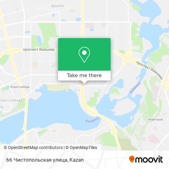 66 Чистопольская улица map