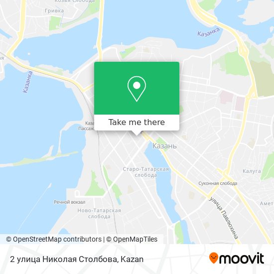 2 улица Николая Столбова map