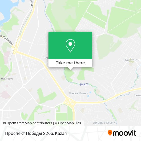 Проспект Победы 226а map