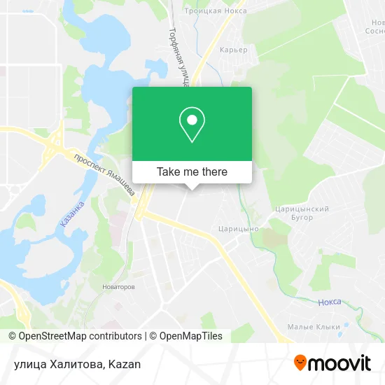 улица Халитова map