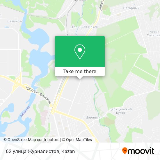 62 улица Журналистов map