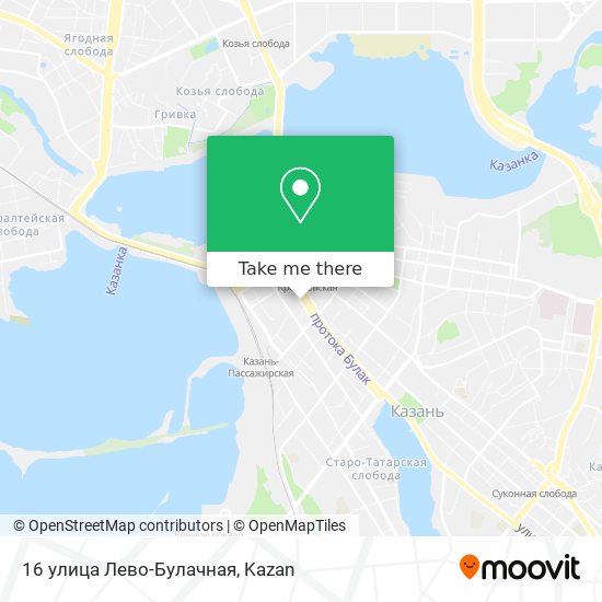 16 улица Лево-Булачная map