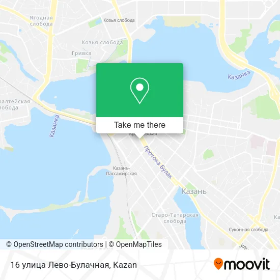 16 улица Лево-Булачная map