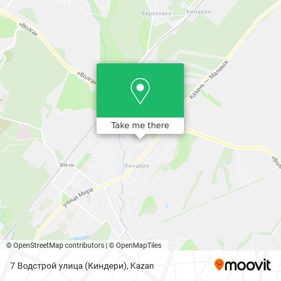 7 Водстрой улица (Киндери) map