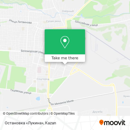 Остановка «Лукина» map
