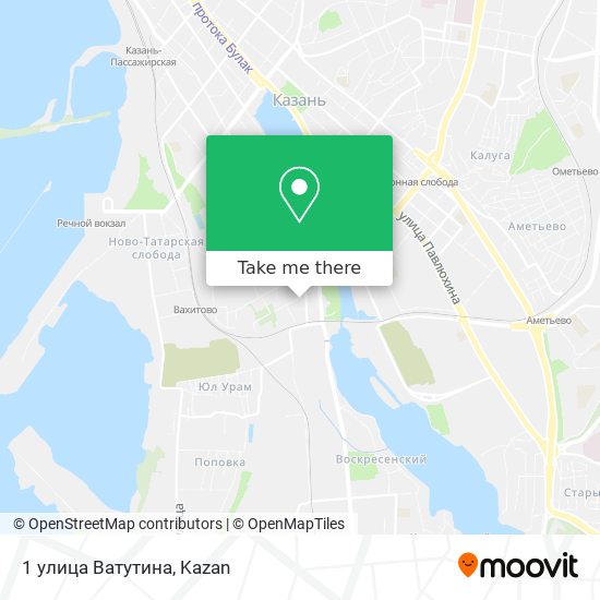 1 улица Ватутина map