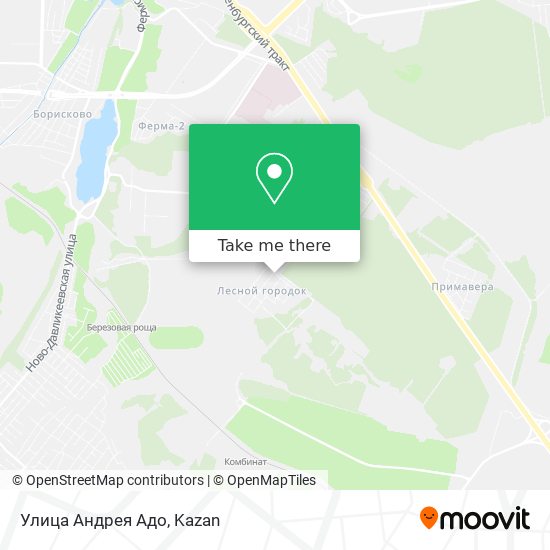Улица Андрея Адо map