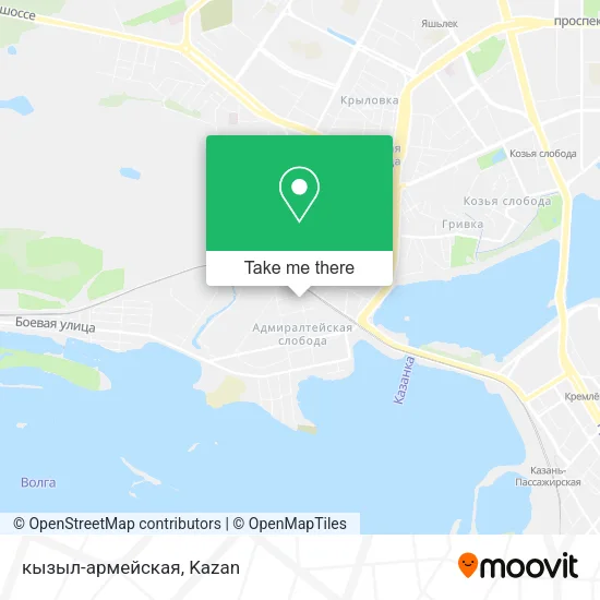 кызыл-армейская map
