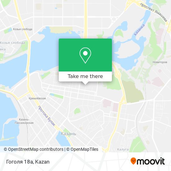 Гоголя 18а map
