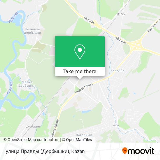 улица Правды (Дербышки) map