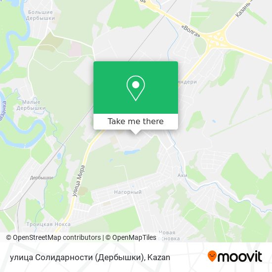 улица Солидарности (Дербышки) map