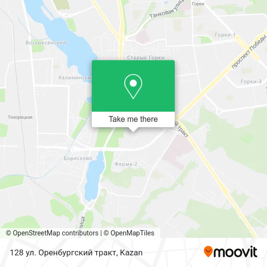 128 ул. Оренбургский тракт map