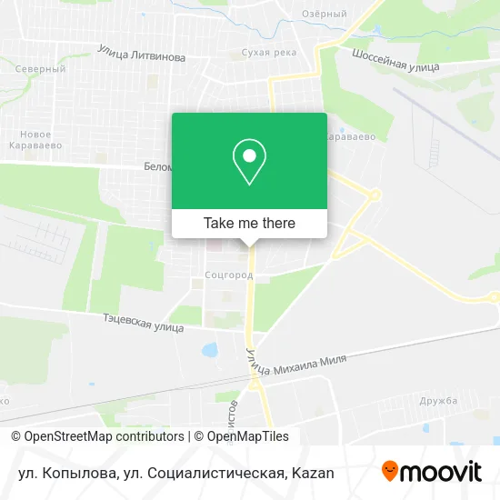 ул. Копылова, ул. Социалистическая map