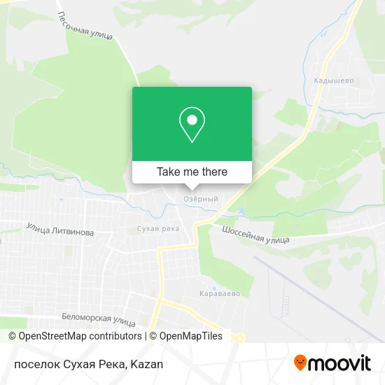 поселок Сухая Река map