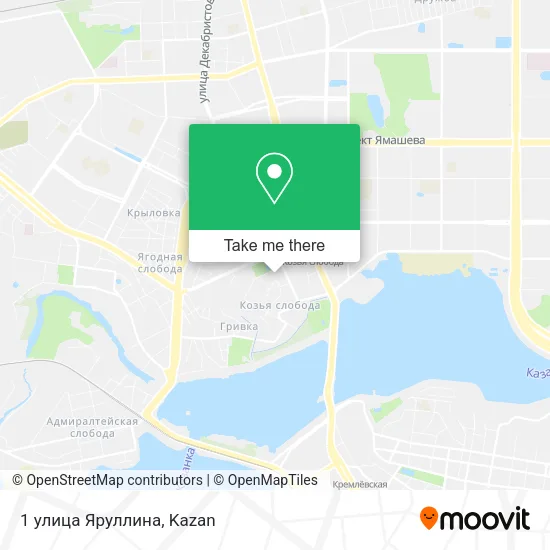 1 улица Яруллина map