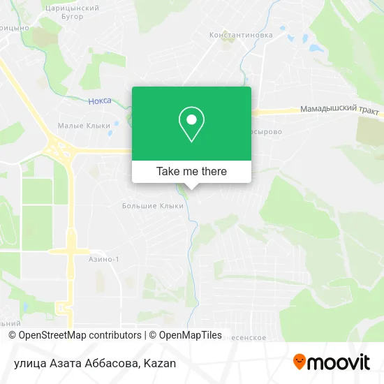 улица Азата Аббасова map