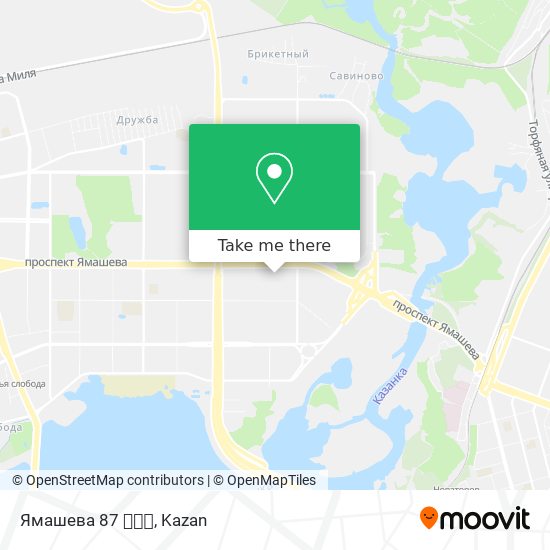 Ямашева 87 🏡🏡🏡 map